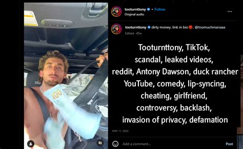 tooturnttony sextape|Watch Tooturnttony leaked Porn Video .